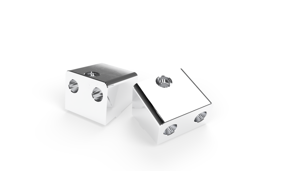 Billet motor mount adapter for Mercedes engine mounts